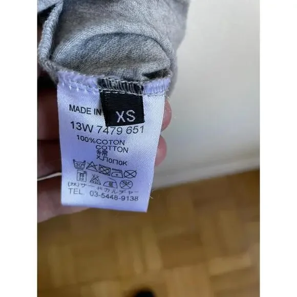 100% authentic Givenchy Nude Girl Grey T-Shirt XL - Picture 6 of 6